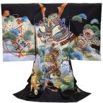 [ в аренду ].. три . кимоно мужчина натуральный шелк производство надеты длинное нижнее кимоно есть 1( чёрный * шлем маленький молоток )