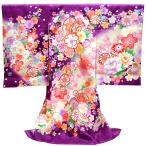 [ в аренду ].. три . кимоно девочка натуральный шелк производство надеты длинное нижнее кимоно есть 4( фиолетовый * тамбурин без тарелочек .)