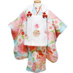 [ в аренду ] "Семь, пять, три" кимоно 3 лет . ткань комплект 8(. бледно-голубой * белый )