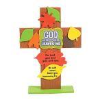 God Never Leaves Me Cross Craft Kit ー 12 ー Crafts for Kids and Fun Home Act