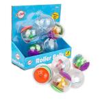 Playkidz Super Durable 5 Pack Rolling and Rattling Sensory Balls, Textured