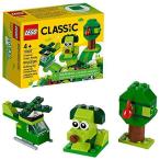 LEGO Classic Creative Green Bricks 11007 Starter Set Building Kit with Bric
