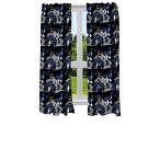 Franco 子供部屋ウィンドウカーテンドレープセット 82インチ x 63インチ バットマン