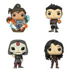 Funko Animation: POP! Legends of Korra Collectors Set ー Korra, Mako, Amon,