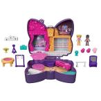 ?Polly Pocket Sparkle Stage Bow Compact, Dance Theme with Micro Polly &amp; Fri