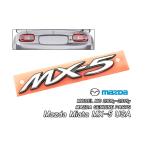  Roadster NC[MAZDA] Mazda MX-5 mia ta оригинальный US эмблема - задний MX5 Mark /USDM Северная Америка specification MIATA Miata название машины значок знак NCEC America USA за границей 