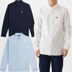 ショッピングフレッドペリー フレッドペリー Fredperry シャツ 長袖 M5516 Fred perry オックスフォードシャツ ボタンダウンシャツ メンズ レディース