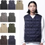 タイオン インナーダウンベスト 001 Taion Vネックボタン ダウンベスト V Neck Button Down Vest インナーダウン ベスト ダウン メンズ