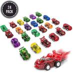 FAVONIR Pull Back Friction cars  24 Mini Assorted Race Car Vehicle P