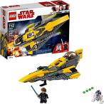 LEGO Star Wars Anakin's Jedi Starfighter Building Kit 247 Piece  M