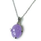 SV天然ラベンダーヒスイペンダント...