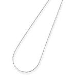 Pt850プラチナチェーンネックレス・スクリュー40ｃｍレギュラーサイズ ・2034/送料無料