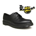 ドクターマーチン 3ホール 1461 モノ オールブラック メンズ  ブーツ Dr.Martens 3EYE MONOBLACK