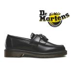 ドクターマーチン エイドリアン タッセルローファー モカシン ブラック 黒 レディース メンズ Dr.Martens ADRIAN TASSEL LOAFER BLACK PLOLISHD SMOOTH