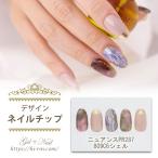 ネイルチップ デザインニュアンスPR287 809C6シェル