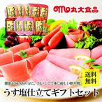 ( 丸大食品 / 丸大ハム ) 2022 お中元 ハムギフト うす塩仕立て ( ロースハム 焼豚 ウインナー 他 )