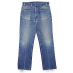 リーバイス Levi's 80s 519 デニムパンツ ジーンズ MADE IN USA アメリカ製 ヒゲ 501 ビンテージ 古着 (1684) ブルー/青 W36 L32