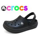 訳あり品 クロックス クロックバンドキッズ 子供用 ブラック×グラファイト 15.5cm8-9 CROCS CROCBAND KIDS キッズ cr2239