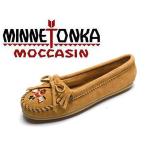 訳あり品 ミネトンカ サンダーバード 2 モカシン レディース 女性用 トープ 24.0cm US7.0 MINNETONKA THUNDERBIRD 2 m388