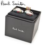 カフス ポールスミス メンズ Paul Smith カフリンクス eps20s204 M1A CUFF ARAINB Rainbow Text Cufflink シルバーマルチ