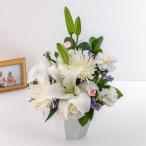 日比谷花壇公式 お供え 花 お供え用 アレンジメント「凛花(りんか)」 お供え花 供花 法事 仏事 喪中 お彼岸 仏花 お悔み 命日