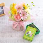 日比谷花壇公式 お供え 花 【ペットのお供え用】そのまま飾れるブーケ「お花に想いを託して」とお線香 お供え花 供花 法事 仏事 仏花 お悔み 命日 送料無料