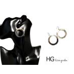 Yahoo! Yahoo!ショッピング(ヤフー ショッピング)シルバーブラウン リング シェル ピアス【 ピアス 大きいサイズ かわいい 贈り物 アジアン雑貨 アクセサリー アクセ】