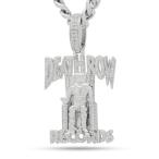 キングアイス King Ice x Death Row Records Iced Necklace ネックレス WHITE GOLD ホワイトゴールド ACCESSORIES