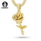 Yahoo! Yahoo!ショッピング(ヤフー ショッピング)キングアイス KINGICE The 14K Gold Rose Necklace ACCESSORIES