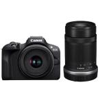 【中古】【1ヶ月保証】 キヤノン Canon ミラーレス一眼カメラ EOS R100 ダブルズームキット(RF-S18-45/RF-S55-210