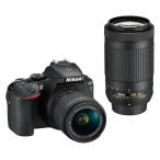 【中古】【1ヶ月保証】 ニコン Nikon D5600 ダブルズームキット ブラック