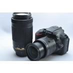 【中古】【1ヶ月保証】 ニコン Nikon D5600 ダブルズームキット ブラック