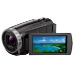 [ б/у ][1 месяцев гарантия ] видео камера Sony SONY HDR-CX675 32GB оптика 30 раз черный Handycam HDR-CX675