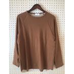 SPINNER BAIT スピナーベイト ボンバーヒート カットソー 長袖 ラグランスリーブ ロングTシャツ_キャメル