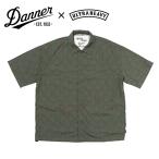 DANNER×ULTRA HEAVY×SHELTECH ダナー×ウルトラヘビー×シェルテック PINS PT SNAP SHIRTS ピンズPTスナップシャツ 25SS-UH04【 コラボ 半袖 開襟シャツ 】