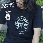 ショッピングダナー DANNER×TACOMA FUJI RECORDS ダナー×タコマフジレコード THE WORK HOURSE T-SHIRTS  ザワークホースティーシャツ 【 コラボ 半袖 綿 】【メール便・代引不可】