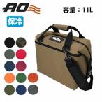 AO Coolers エーオークーラーズ 12パックキャンバスソフトクーラー AO12BK/CH/NB/RD/OR/TA/OL/CAMO/CDTN 【防災/クーラーボックス/保冷バック/アウトドア】