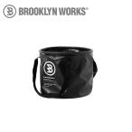 BROOKLYN WORKS �֥�å�������� WATERPROOF FOLDING BUCKET S �����������ץ롼�եե�����ǥ��󥰥Х���S 0824-020-300-013-S���ɿ�/�ӡ����Хå���