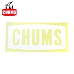 CHUMS チャムス Cutting Sheet CHUMS Logo L カッティングシートチャムスロゴ CH62-1482 【シール】【メール便・代引き不可】
