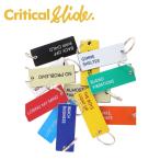 Yahoo! Yahoo!ショッピング(ヤフー ショッピング)Critical Slide クリティカルスライド KEY TAGS キータグ 【キーホルダー/アクセサリー/アウトドア/おしゃれ/TCSS】