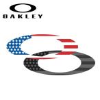 OAKLEY オークリー Flag Metal Icon Sticker (69) 211-060-001 【ステッカー/シール/おしゃれ/アウトドア】【メール便・代引不可】