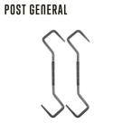 POST GENERAL ポストジェネラル INDUSTRIAL HOOK LONG -PACK2 インダストリアルフックロングパック2 982160020【S字フック/雑貨】【メール便・代引不可】