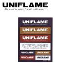 UNIFLAME ユニフレーム UFステッカー コンボ 690109 【シール/アウトドア/キャンプ】【メール便・代引き不可】