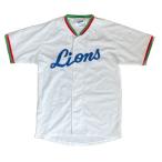  Professional Baseball Saitama Seibu Lions SEIBU LIONS FC Classic форма желтый золотой период вышивка размер M [a6-0017]