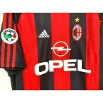  Serie A Adidas футбол AC Milan 00-02 форма Home #7shef чейнджер ko размер 4XO [A7]