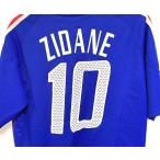 adidas Adidas футбол Франция представитель W кубок 2002 форма #10ji Dan размер O [A8]