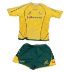  регби RUGBY 2012 Kooga Австралия представитель wala бисер Wallabies джерси форма верх и низ выставить за границей M 36 [a8-0014]