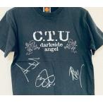 新日本プロレス NEW JAPAN PRO-WRESTLING Tシャツ サインあり C.T.U darkside angel  サイズS [B6]