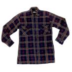 90's North талия telito Lee NORTHWEST TERRITORY фланель рубашка жакет полупальто стеганое полотно подкладка проверка S [l-0806]
