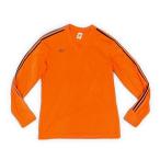 70's Франция производства MADE IN FRANCE Vintage VENTEX Adidas adidas футболка с длинным рукавом long T игра рубашка orange S [la-1212]